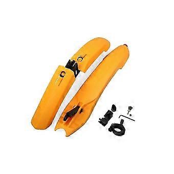 Mud Removal Of Front And Rear Baffles Of Bicycle Rain Shields Road Racings Car,cycling Equipment,orange
