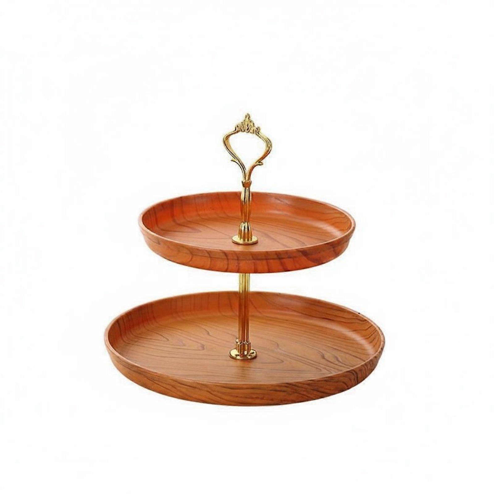 Afternoon Tea Stand Versatile Double layer Serving Stand Detachable Cupcake