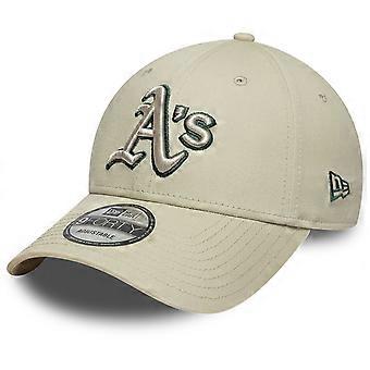 New Era 9Forty Cap - OUTLINE Oakland Athletics beige