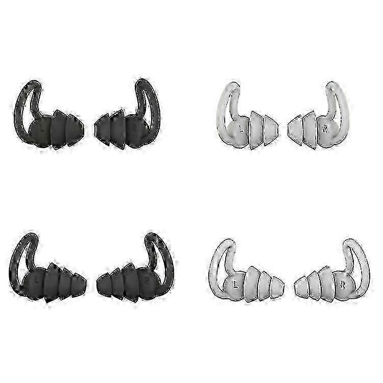 Three-Layer Sleep Earplugs with iMeBoBo Noise Reduction Technology