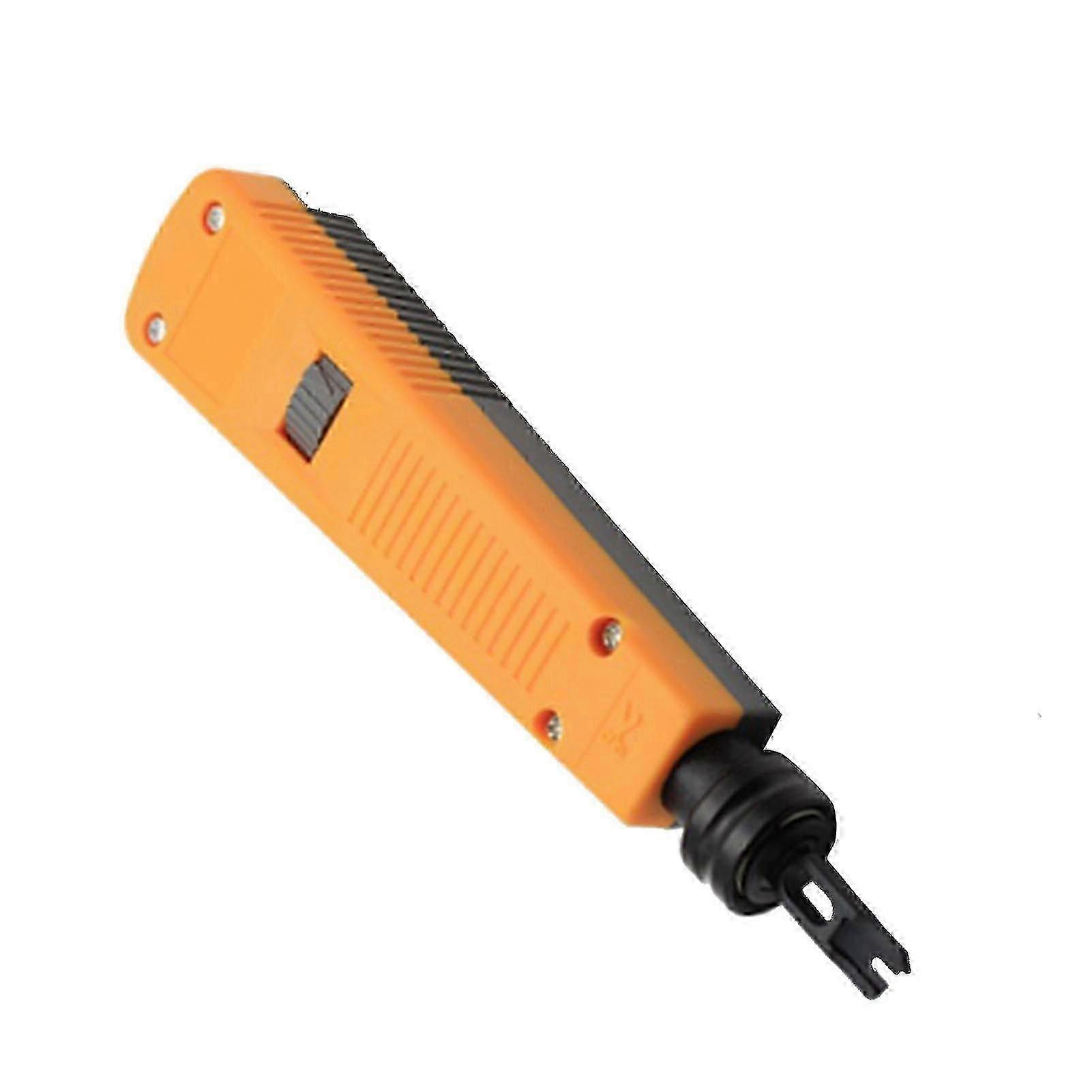 Network Wire Punch Down Tool Lightweight Comfortable Hand Feel Net Cable Punch Down Impact Tool GL 1089