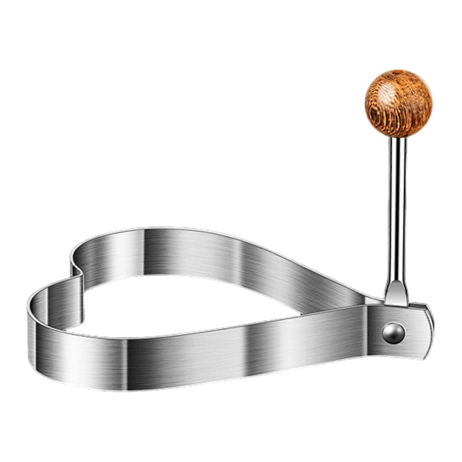 Durable Stainless Steel Egg Ring Set with Multiple Shapes