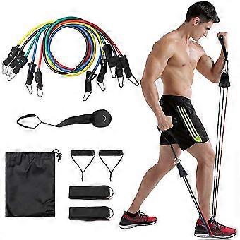 Widerstandsband-Set, 11 Widerstands-Tubes, Sport-Tube-Set