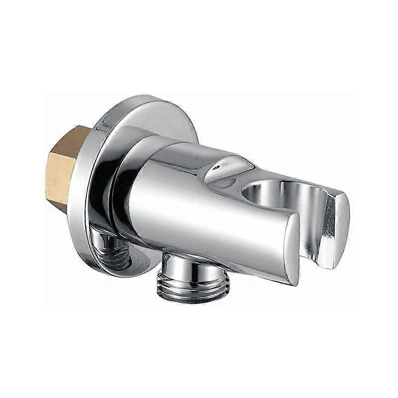Reflective Solid Brass Connector Adjustable Angle Universal Hand Shower