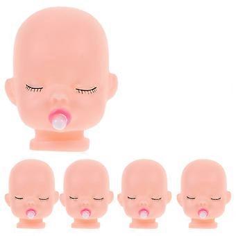 Chaveiros com cabeça de boneca, 10 peças, para decoração e artesanato.