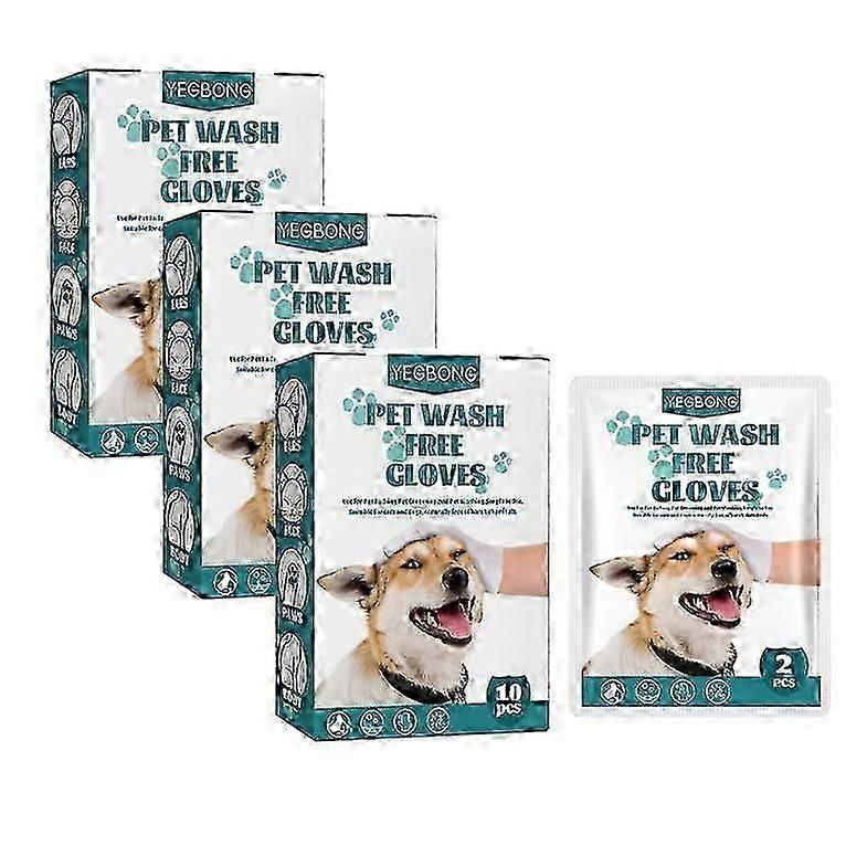 Disposable Pet Bathing Gloves