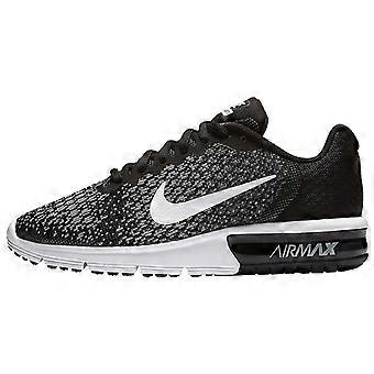 Nike Air Max Sequent 2 Black White Dark Grey Women's 852465-002