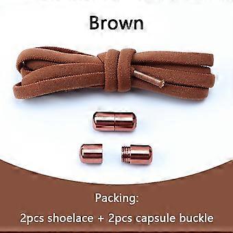 Elastic laces Sneakers No tie Shoe laces Round Shoelaces without ties Quick Shoelace for Shoes Kids Adult One Size fits All Shoe