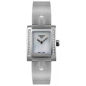 Watch tissot sra t3 nacar/diam ac braz watch for Women Analog Quartz with stainless steel bracelet T62119580