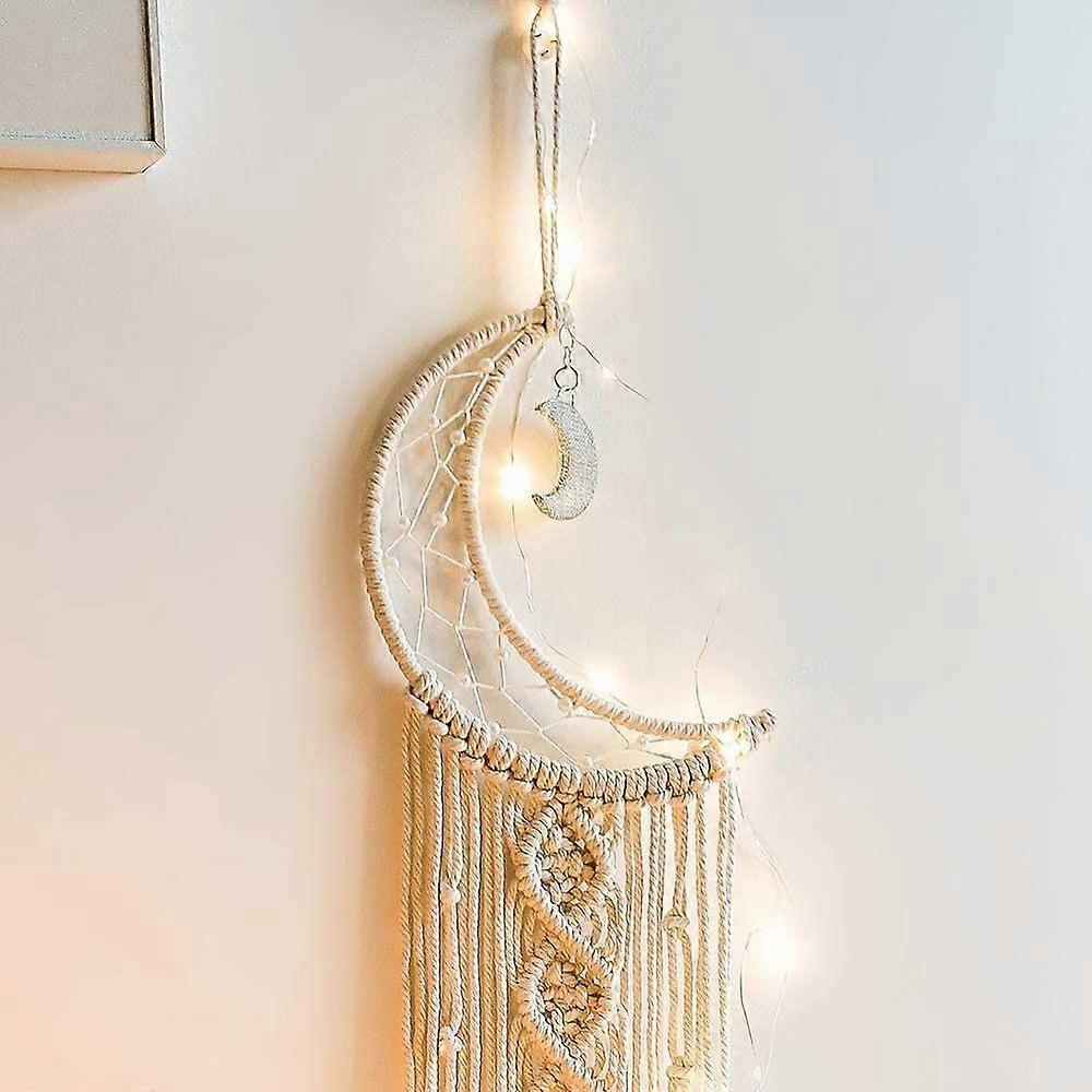 Boho Chic Macrame Wall Hanging For Dorm Decor