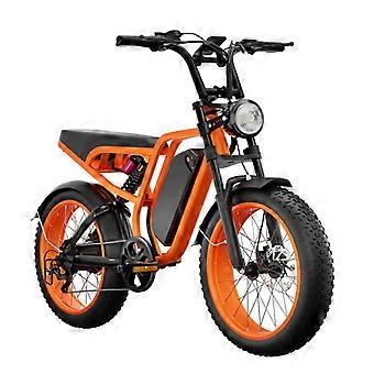 Electric Bike - Bluvall SU8 - 1000W Motor - 52 V 20 Ah Battery - 48 km/h - Range 55 KM - orange