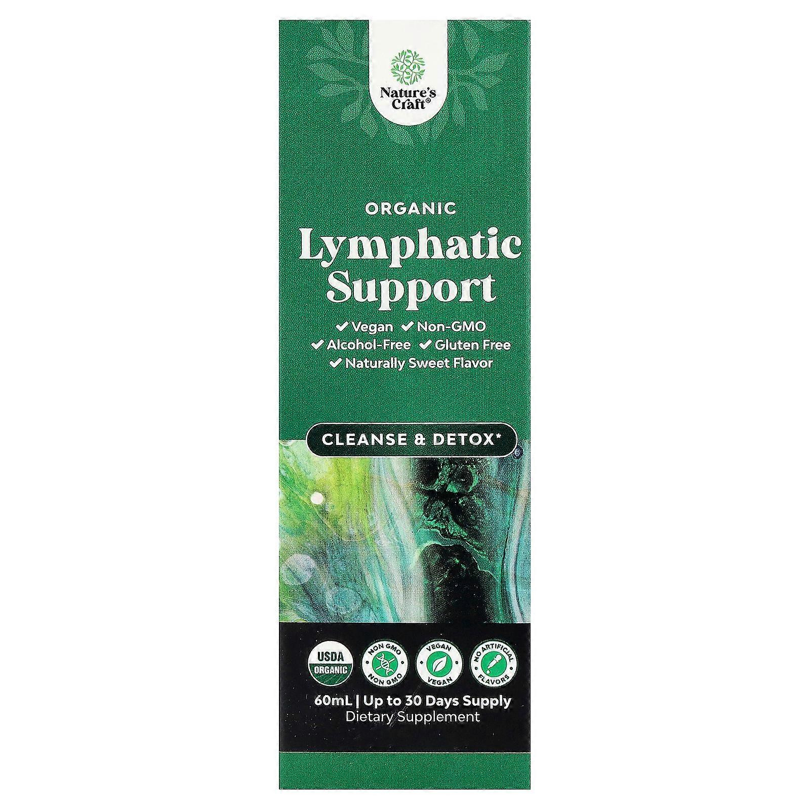 Nature's Craft, Organic Lymphatic Support, 60 ml