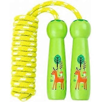 Adjustable Jump Rope Frog Design 2.6m Tangle-Free Skipping Rope for Kids & Adults Fitness fyt