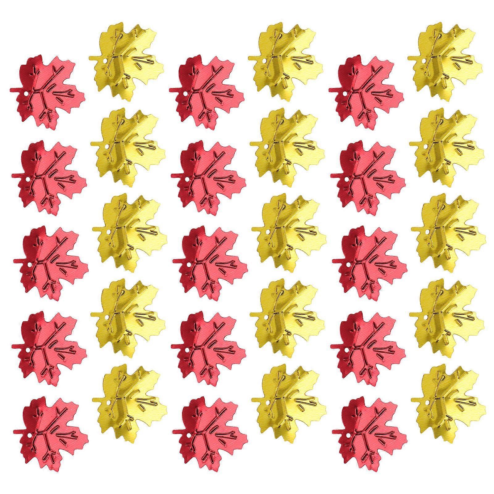 Festival Party Decoration Maple Leaf Confetti compatible with 2Pcs 5
