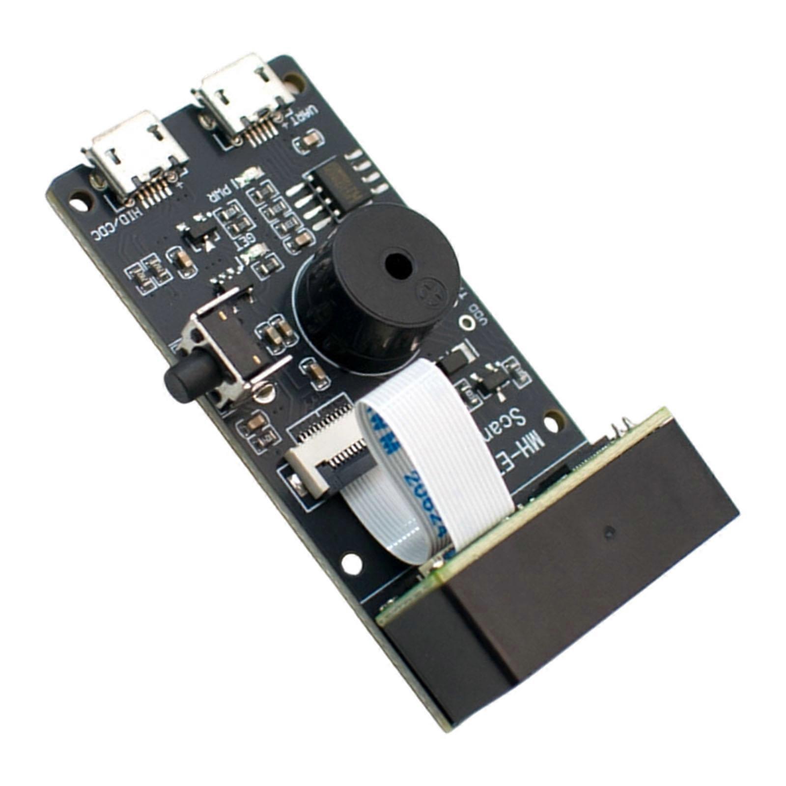 Code Scan Recognition Module with UART and Two USB Interfaces for Computer Testing, Microcontroller Development, and Unattended Service Equipment