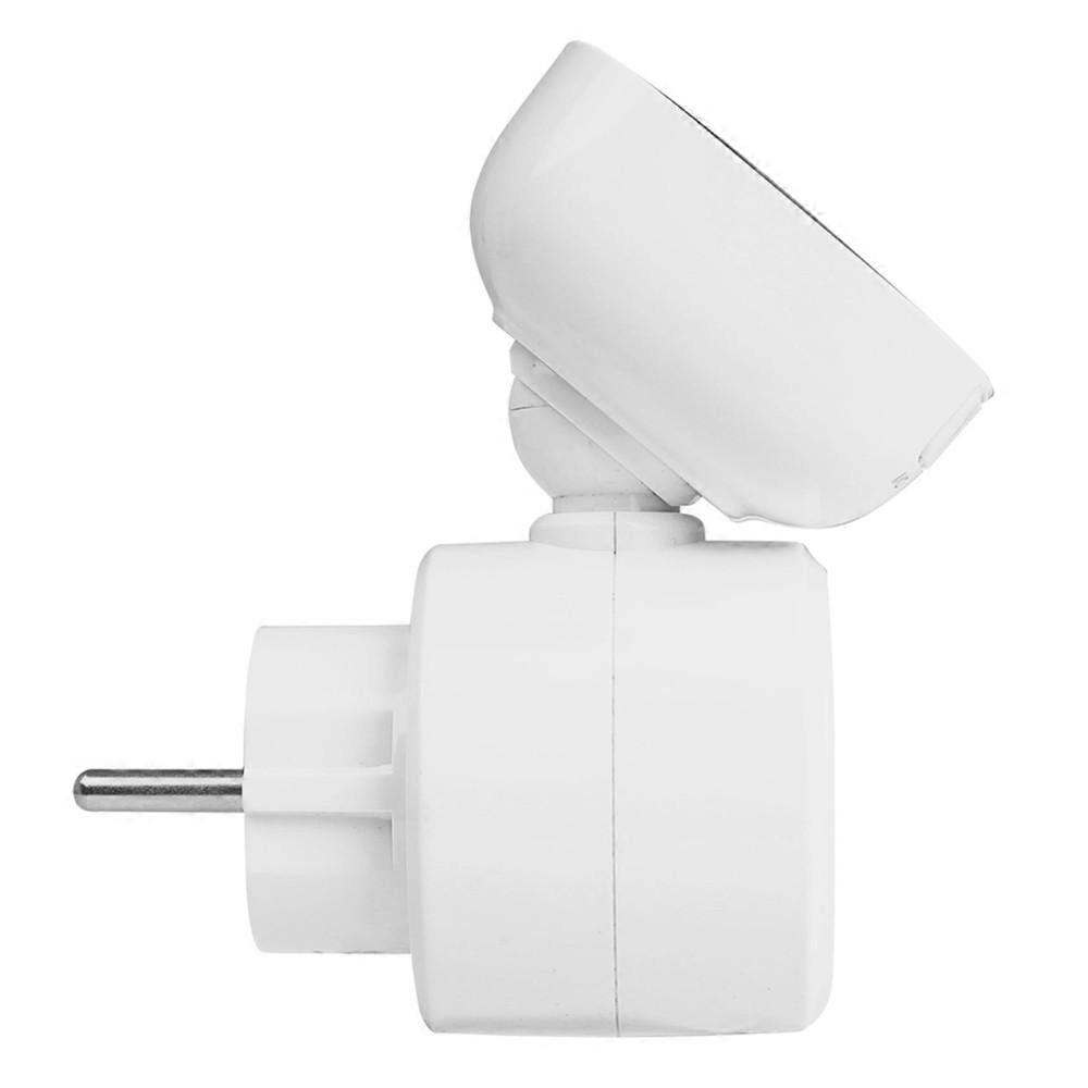Rotatable Screen Digital Timer Outlet - Kitchen Cooking Countdown Plug-in Timer Switch with Clock Function EU Plug