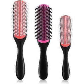 3-Piece 9-Row Anti-Static Brush Set