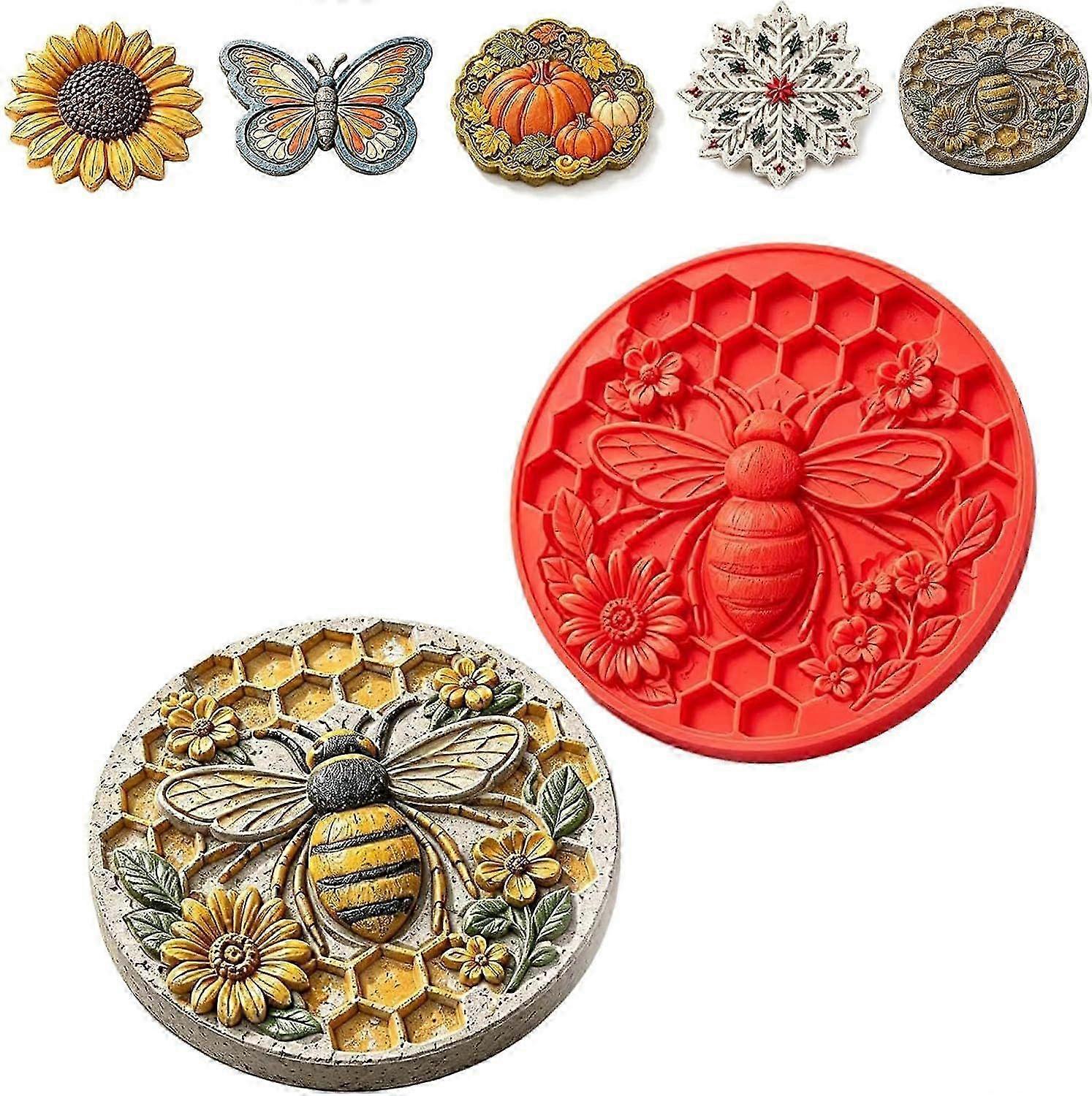 Soft-Touch Stepping Stone Casting Mold