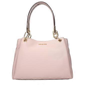 Michael Kors różowa Skórzana Torba na ramię