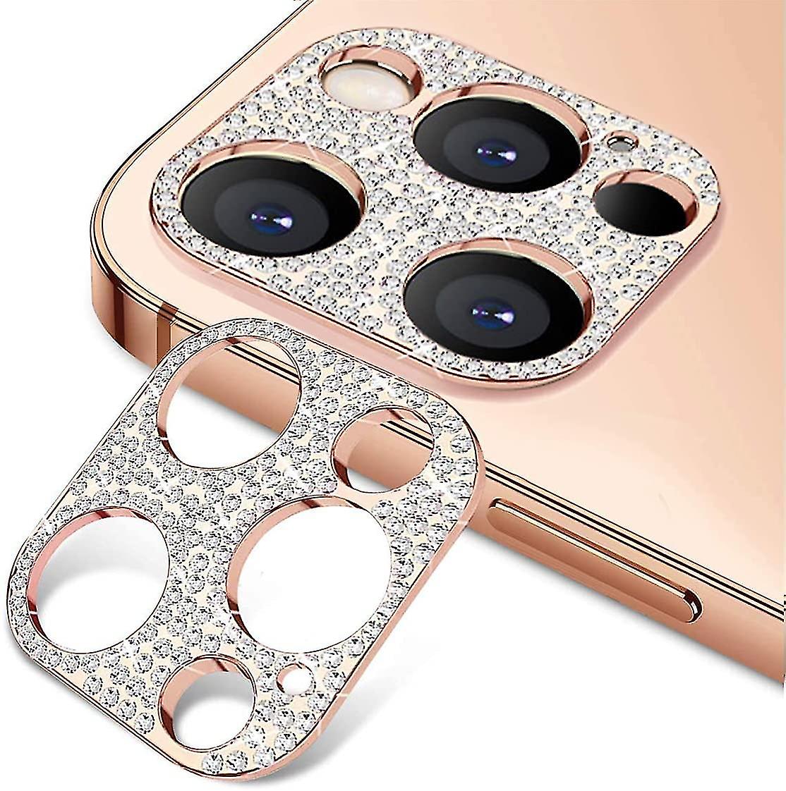 Diamond Glitter Camera Lens Cover Protector Compatible With Iphone 13 Pro/iphone 13 Pro Max