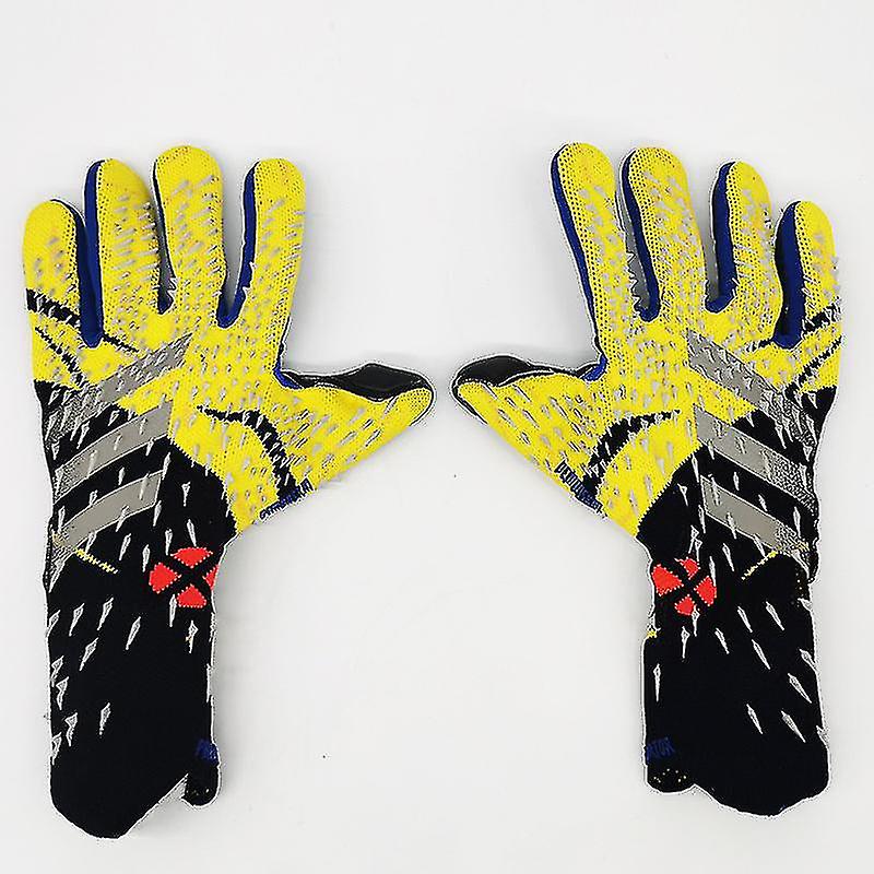 ゴールキーパー手袋プレミアム品質サッカーゴールキーパー手袋指保護