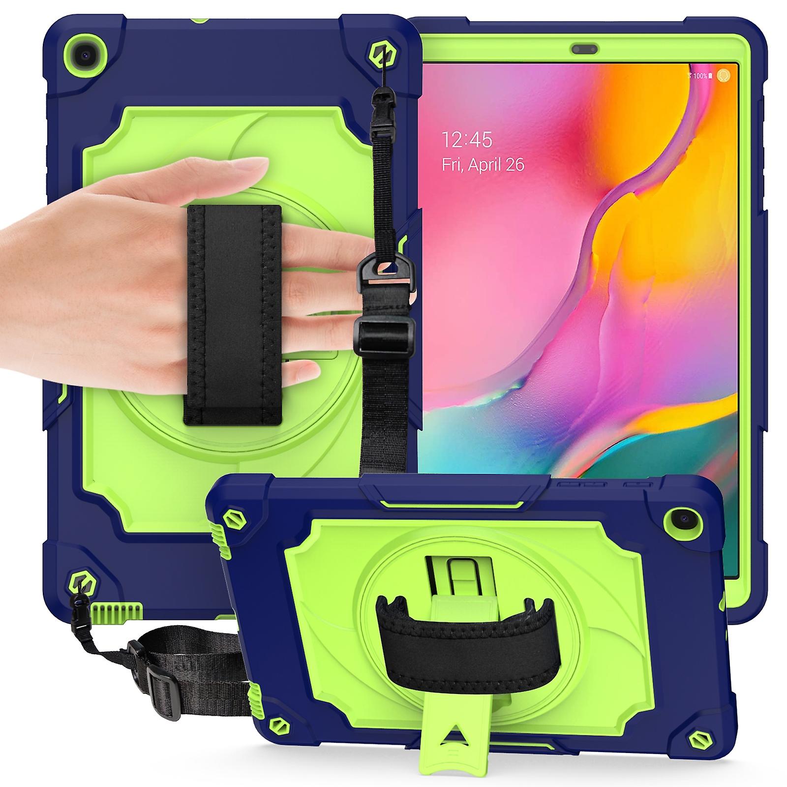 For Samsung Galaxy Tab A 10.1 (2019)/T515 Silicone+PC Case