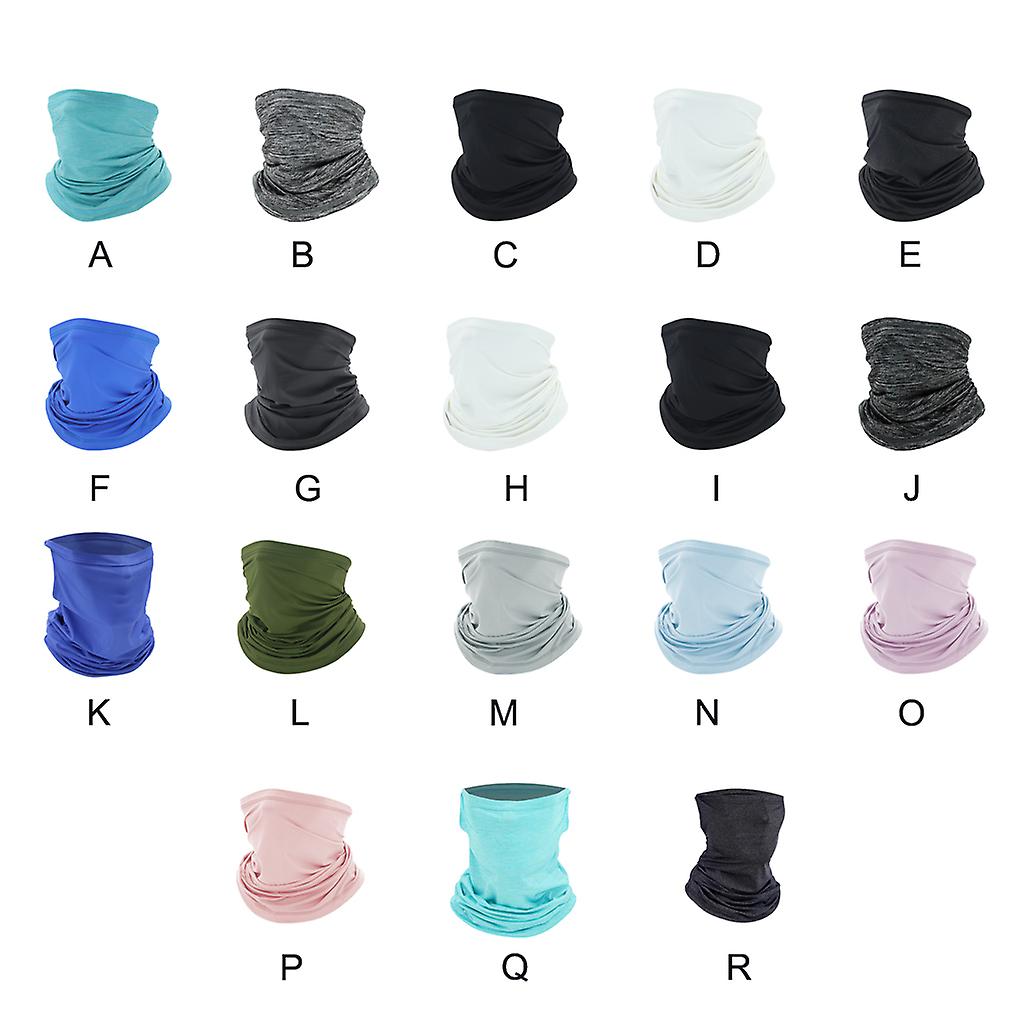 Summer Neck Gaiter Scarf Bandanas Sun Protection Casque Liner Skull Caps Pour la randonnée Cyclisme Ski Sports