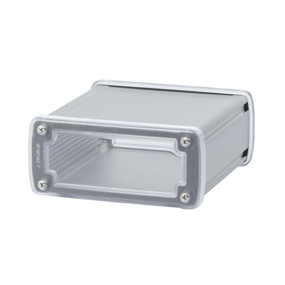 Aluminium Enclosure with Clear Ends Cap 115x51x119mm Sturdy Sleek High Quality