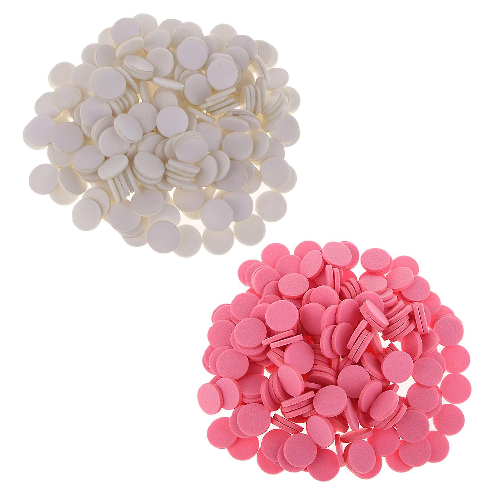 400Pcs Small Essential Oil Aroma Diffuser Bracelet Refill Felt Pads