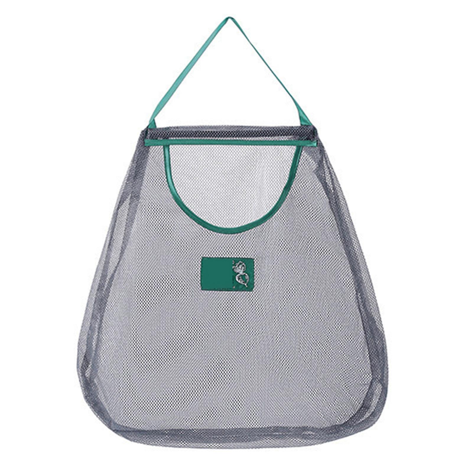 Trumsen Storage Bag Hollow Out Breathable Strong Load-bearing Organization With Handle Home Fruit Ve