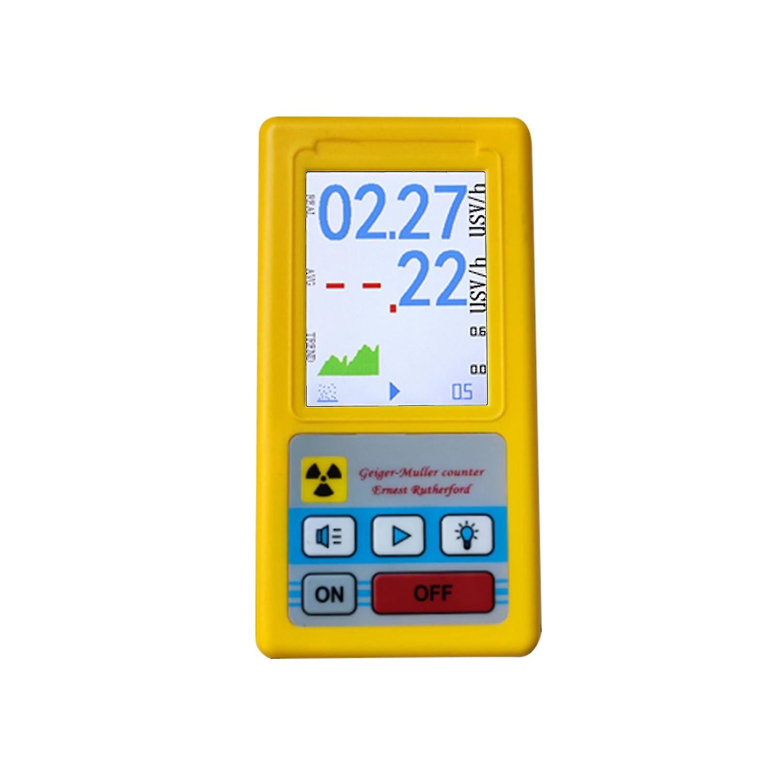 Nuclear Radiation Detector Geiger Counter Portable Radioactive Detection Meter Radio Active Dosimeter X-ray Beta Gamma Detector