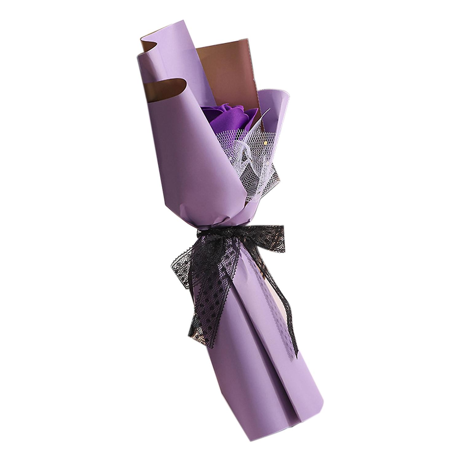 Soap Flower Aesthetic No Wither Anti-fade Realistic Decorative Fresh-looking Valentine's Day Single