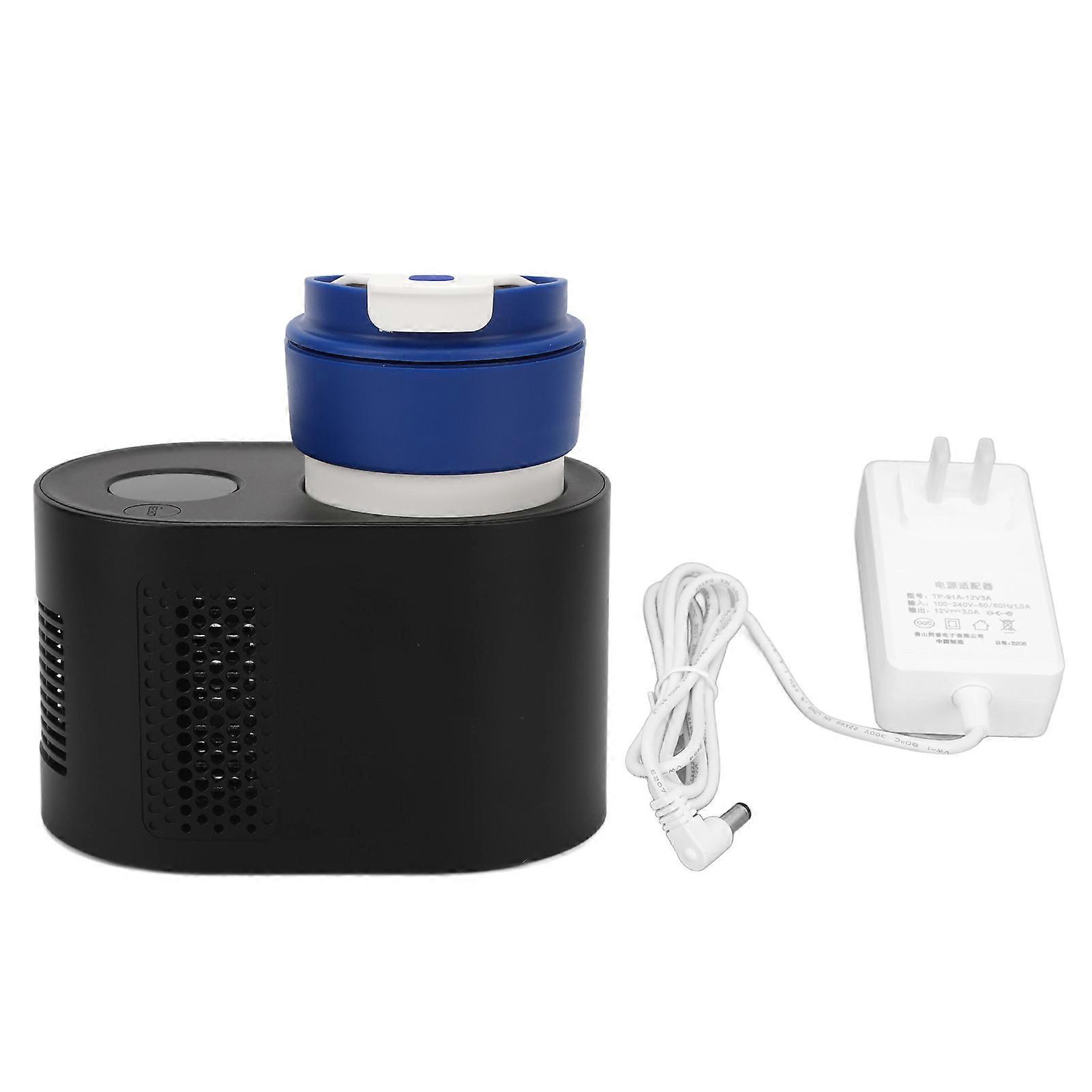 Black Smart Cup for Coffee Cooling & Heating with US Plug (100-240V)