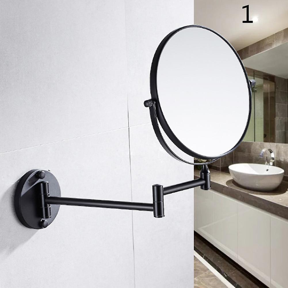 3X Magnification Wall Mount Makeup Vinity Mirror Double-Sided Swivel Extension Mirror
