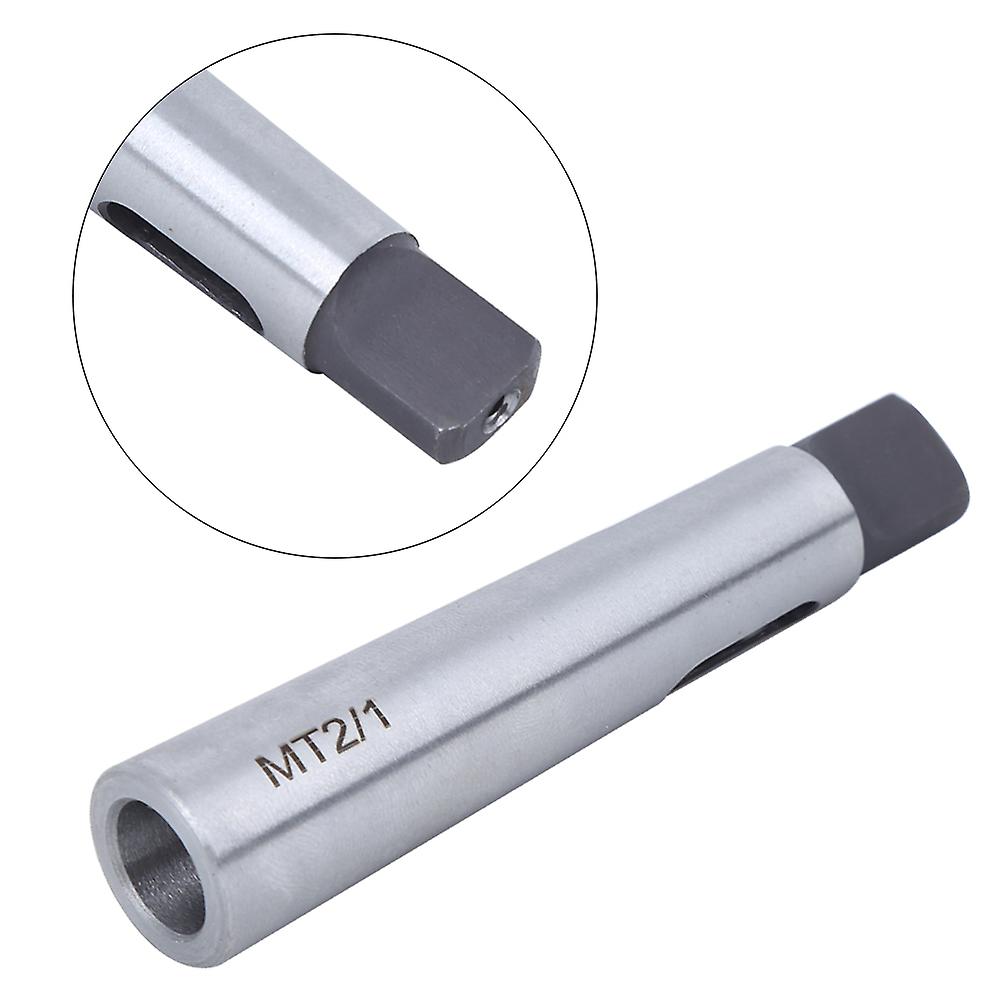 Taper Reducing Adapter Drill Sleeve Silver High Hardness Wear Resistance MT2 to MT1