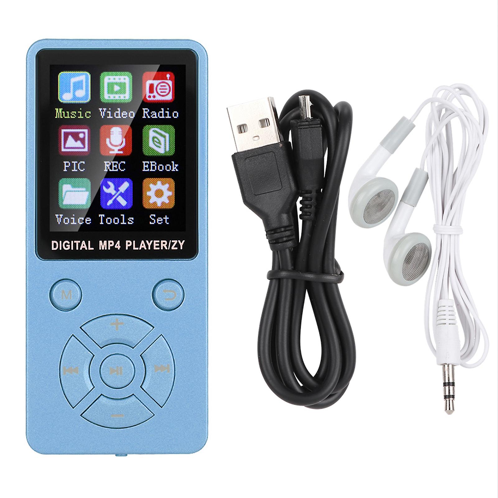 Multifunction Bluetooth MP3 Player – 32G Storage, Radio, Recording & E-Books