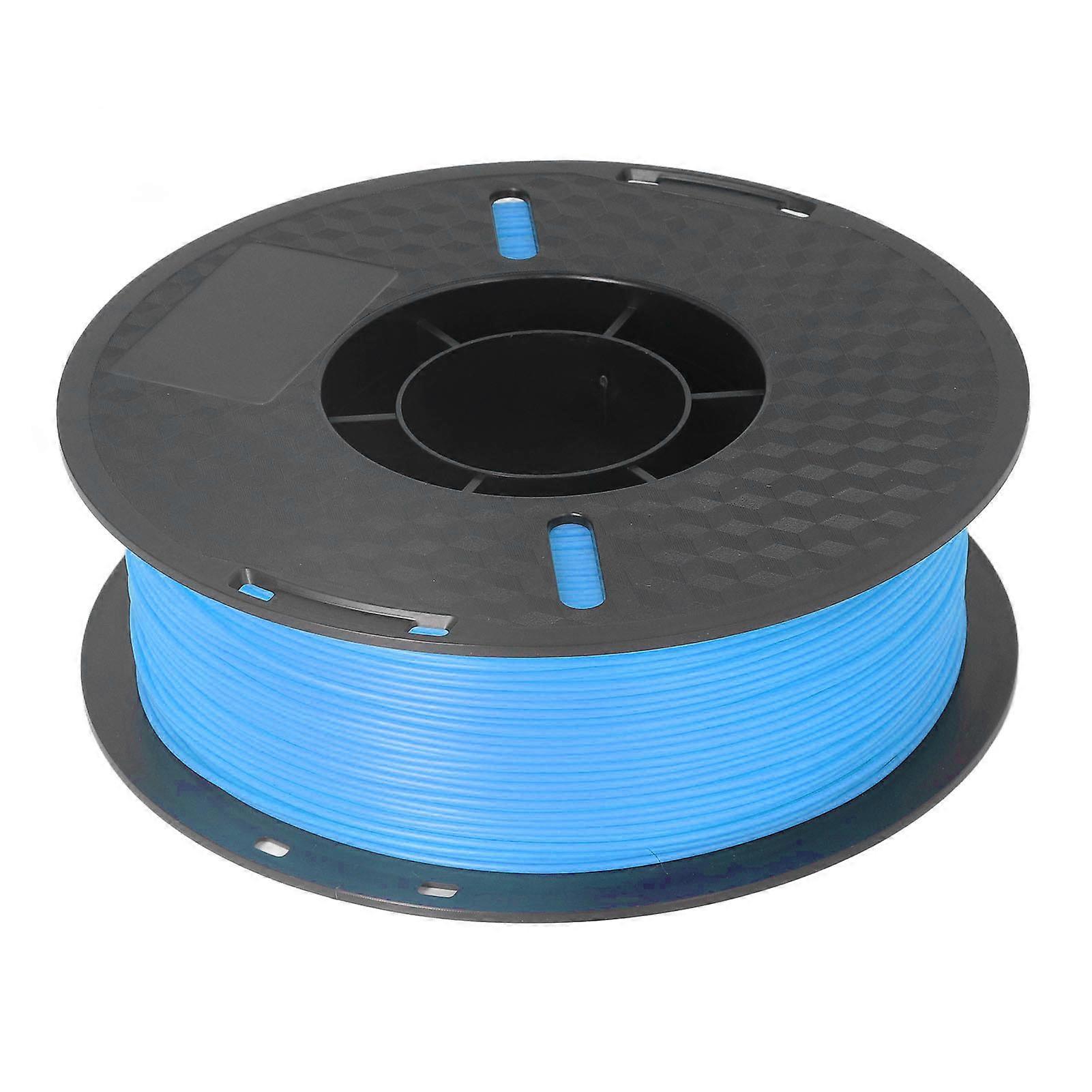 PLA 1.75mm Filament High Accuracy Smokeless 3D Printer Filament Printing Consumables 1kg Sky Blue