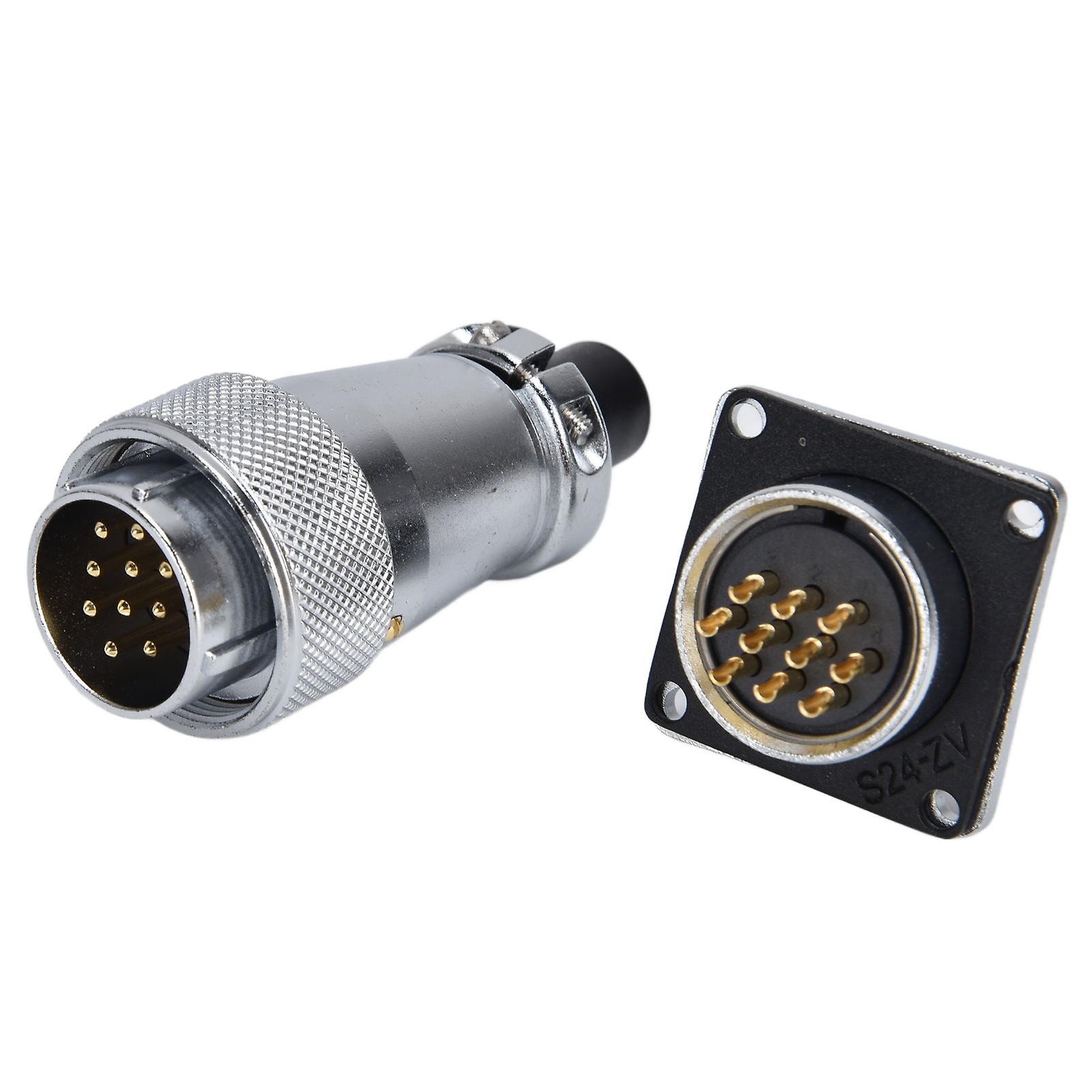 500V WS24 Aviation Plug Socket Connector Waterproof Power Connector for Aviation Plug Socket