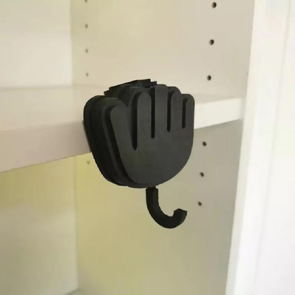 Middle Finger Key Hanger for Wall Decorative Retractable Hook Creative Gift Idea