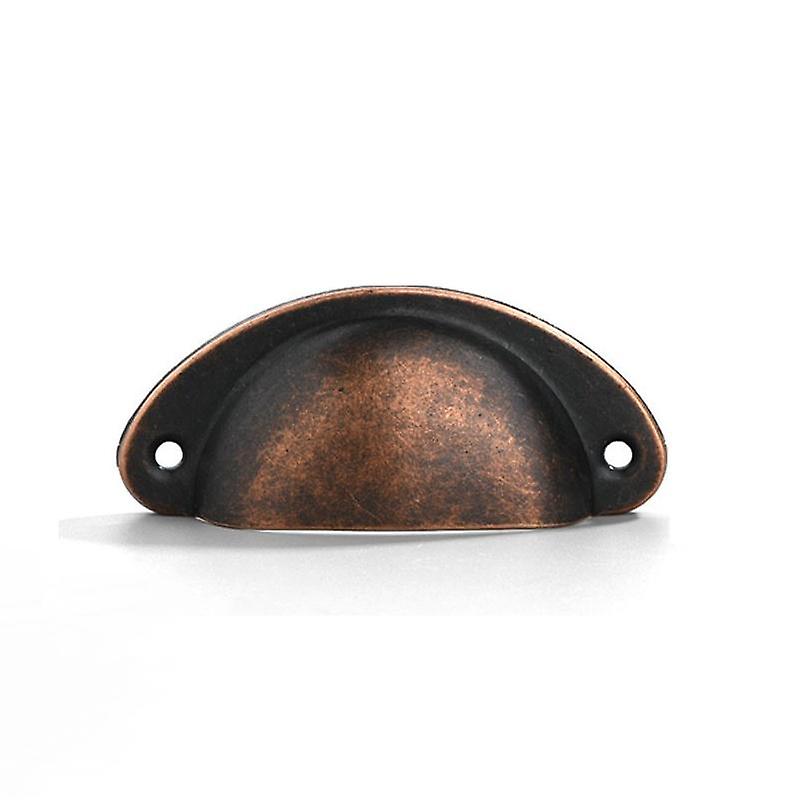 Antique Drawer Shell Handle: Single Piece | 81*35mm Size | Iron Material | Black Colour