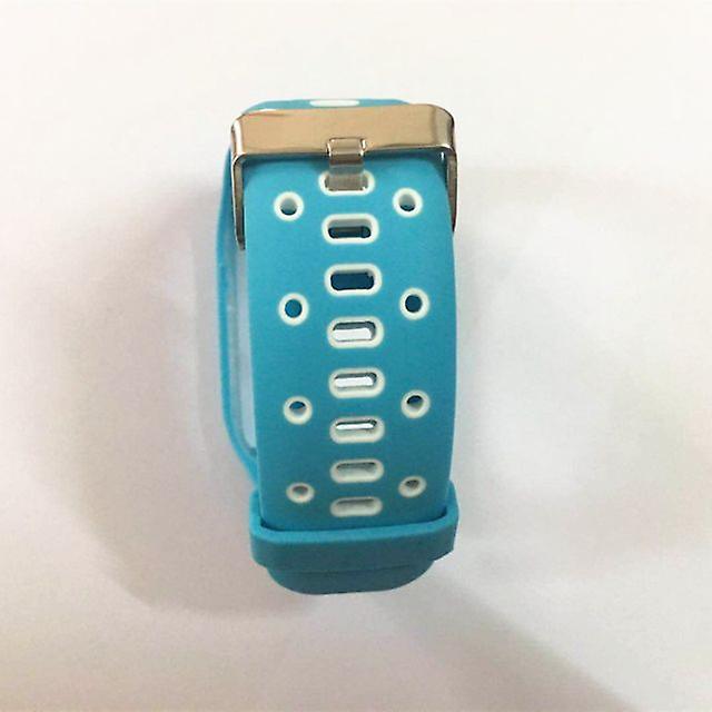 Silicone strap for TomTom Spark Runner 2/3 Golfer2 - White  Blue