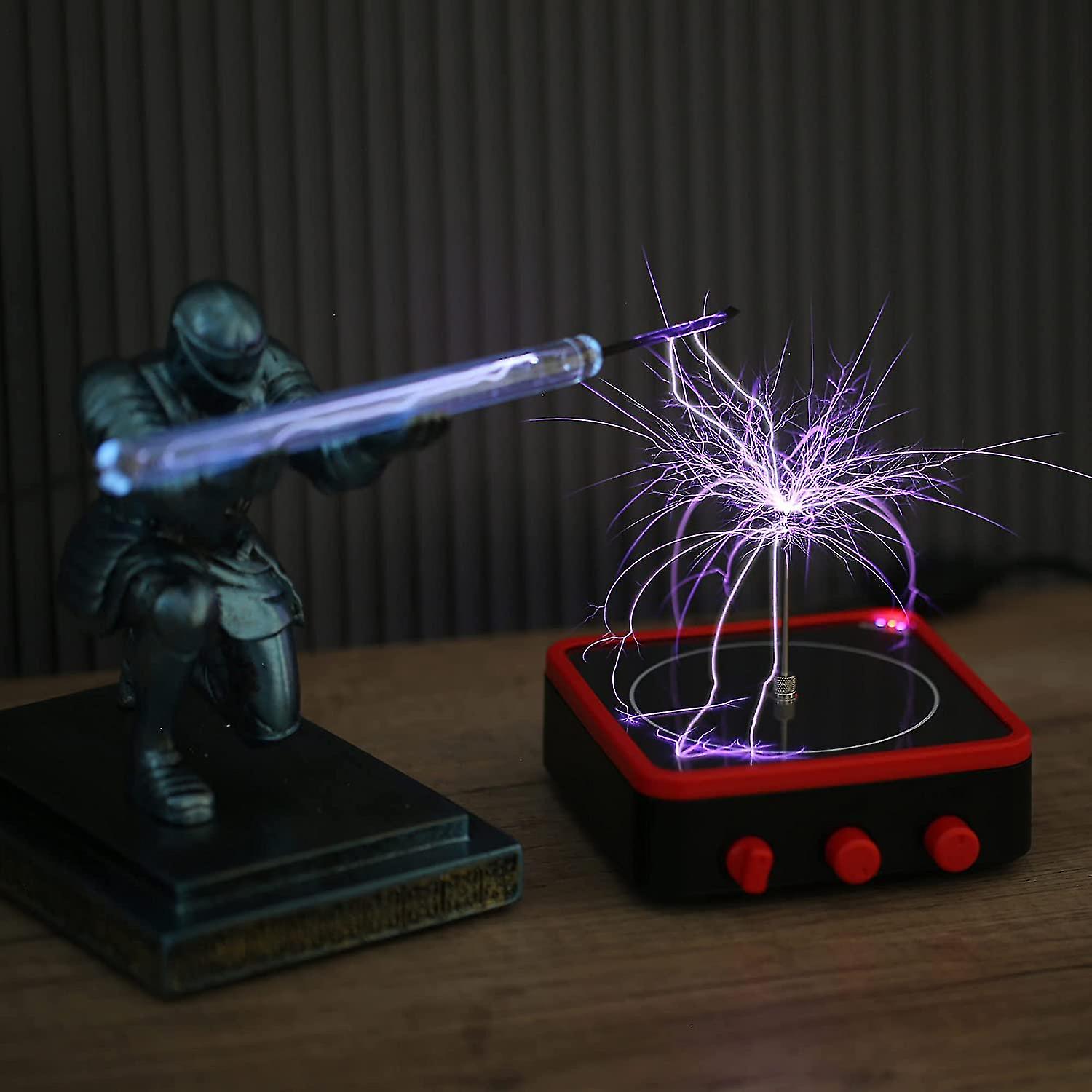 Bluetooth Music Tesla Coil Arc Plasma Loudspeaker Wireless Transmission Experiment Desktop Toy Model Sstc