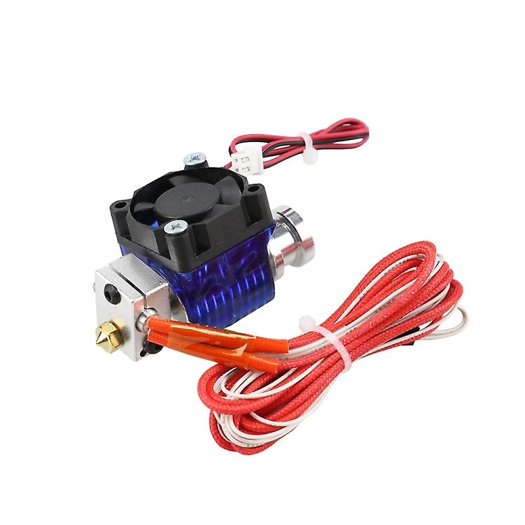 3D V6 Printer Extrusion Head Printer J-Head Hotend With Single Cooling Fan, Specification: Remotely 