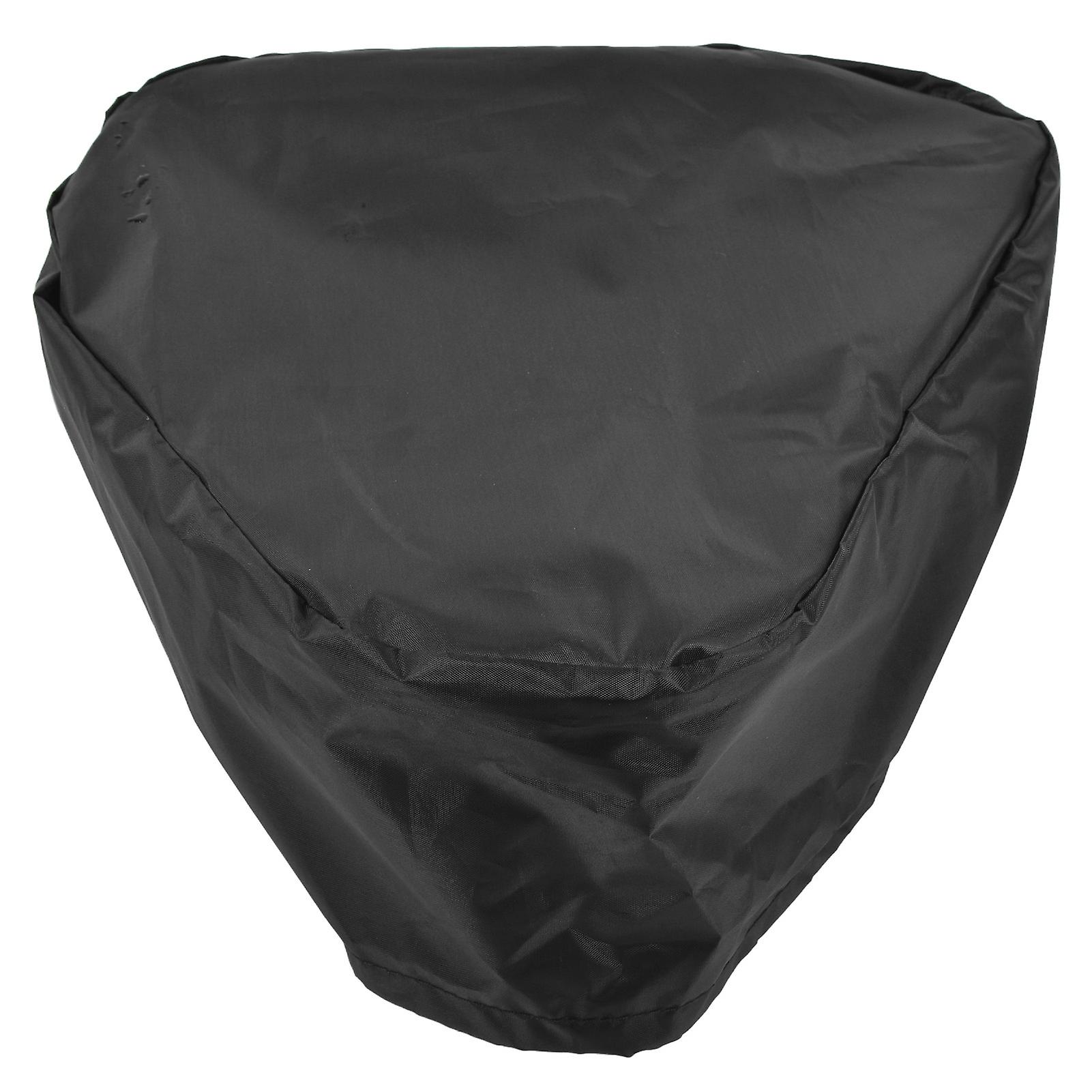 غطاء سرج دراجة أسود متين يمكن ارتداؤه مريح مقاوم للماء قابل للطي ملحقات الدراجة القابلة للغسل في الهواء الطلق