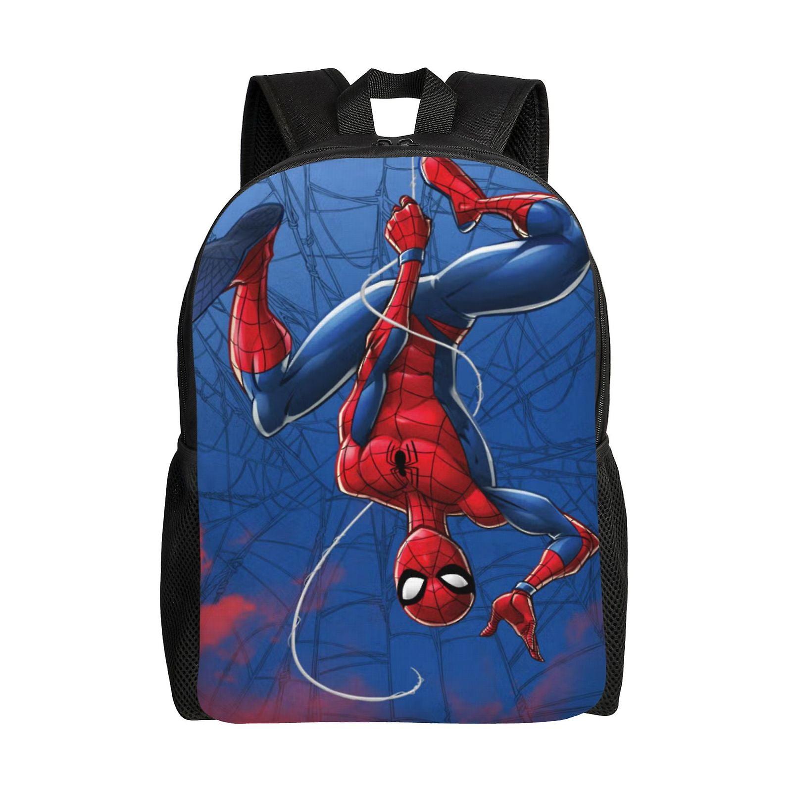 Spider-Man Kid Backpack School Bag Elementary Students Bookbags