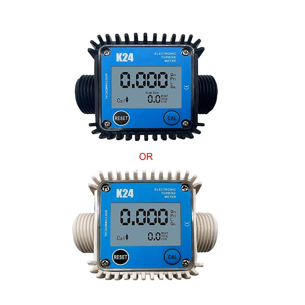 DN25 Electronic Turbine- Flow Meter with LCD Digital Display Liquid Flow Meter