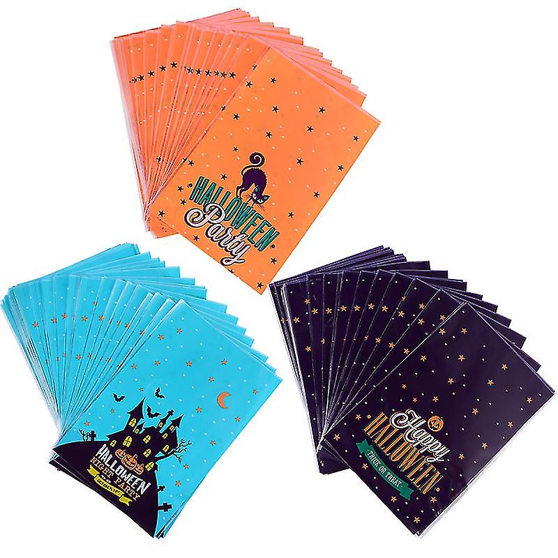 200pcs Halloween Candy Bag For Halloween Decor