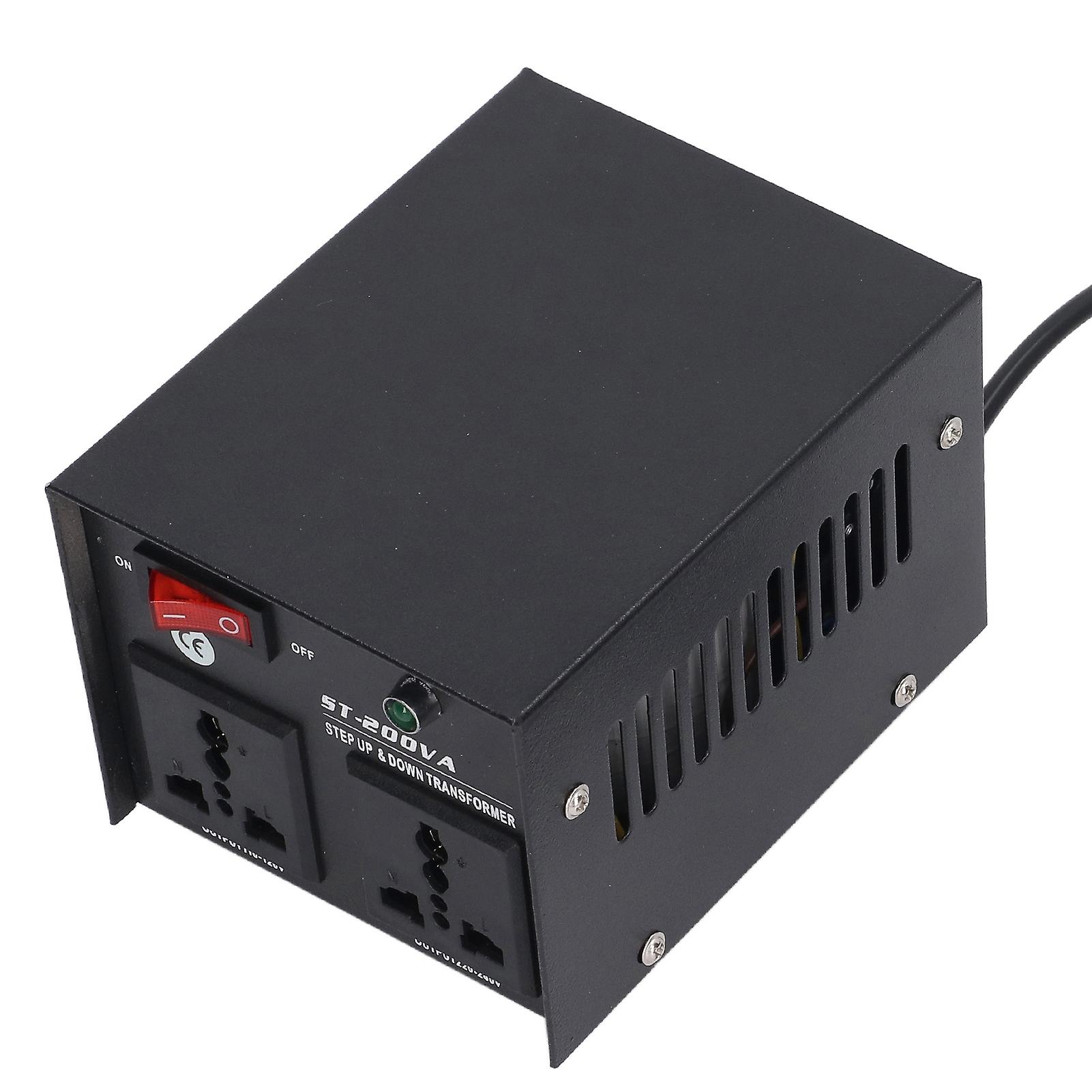 200W Power Voltage Converter Step Up Buck Transformer for Electrical Devices