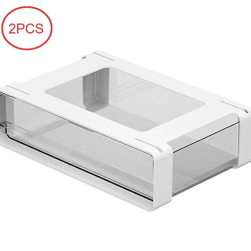 Under Desk Organizer Under Desk Storage Tray Drawer for Home Office Wardrobe