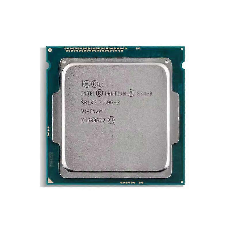 Celeron G3460 CPU - Socket LGA 1150 2 Cores 2 Threads 3.5GHz 2MB L3 Cache 54W.